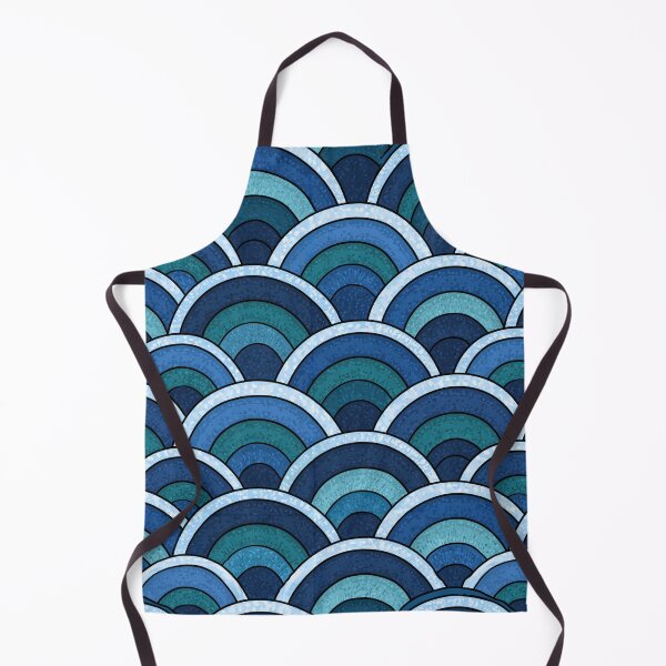 Item preview, Royal Blue Concentric Wave Abstract designed and sold by Piotrek0001.