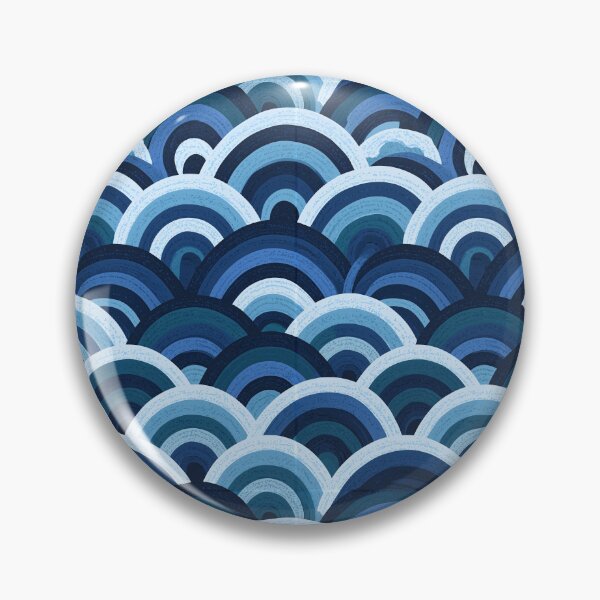Item preview, Midnight Blue Ocean Ripple Texture designed and sold by Piotrek0001.