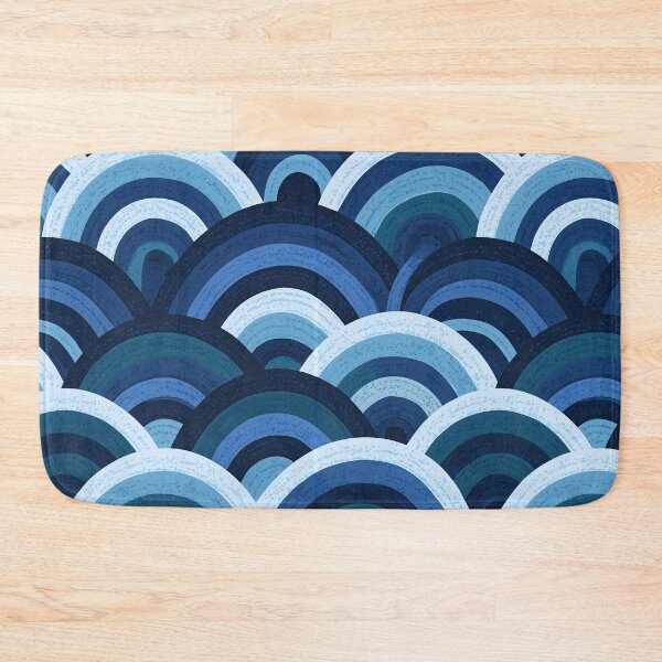 Item preview, Midnight Blue Ocean Ripple Texture designed and sold by Piotrek0001.