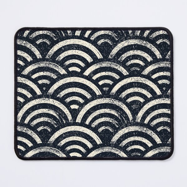 Item preview, Minimalist Black and White Wave Art designed and sold by Piotrek0001.