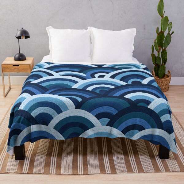 Item preview, Midnight Blue Ocean Ripple Texture designed and sold by Piotrek0001.