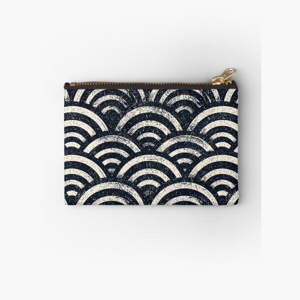 Item preview, Minimalist Black and White Wave Art designed and sold by Piotrek0001.