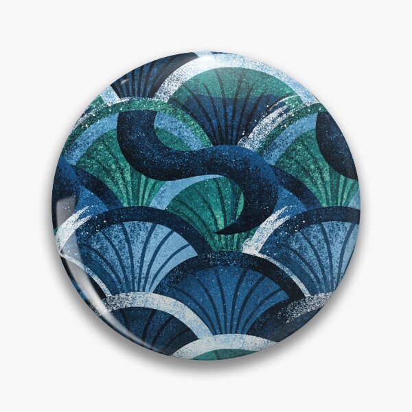Item preview, Artistic Blue Teal Textured Ripples designed and sold by Piotrek0001.