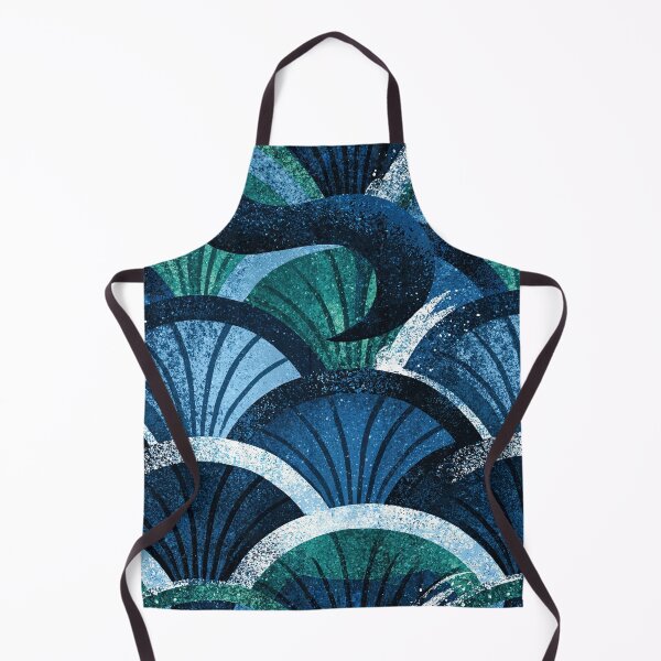 Item preview, Artistic Blue Teal Textured Ripples designed and sold by Piotrek0001.