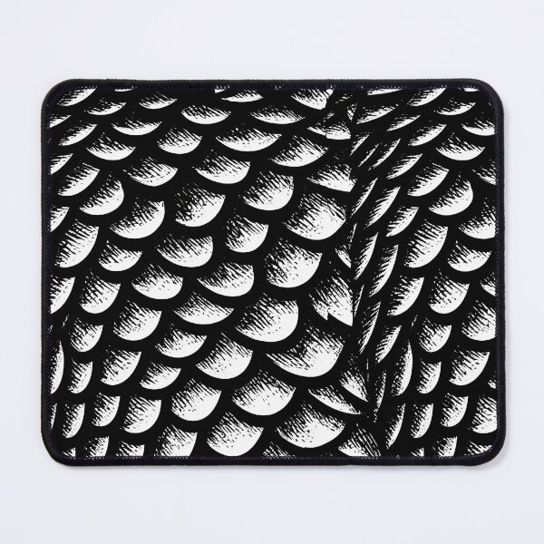 Item preview, Detailed Monochrome Fish Skin Design designed and sold by Piotrek0001.