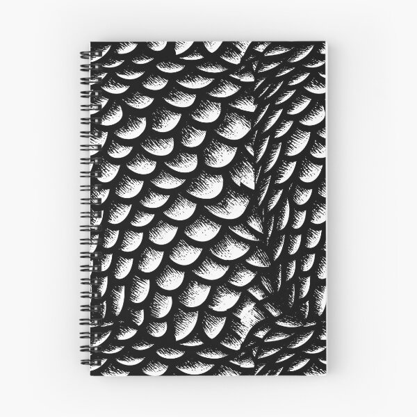 Item preview, Detailed Monochrome Fish Skin Design designed and sold by Piotrek0001.