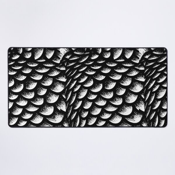 Item preview, Detailed Monochrome Fish Skin Design designed and sold by Piotrek0001.