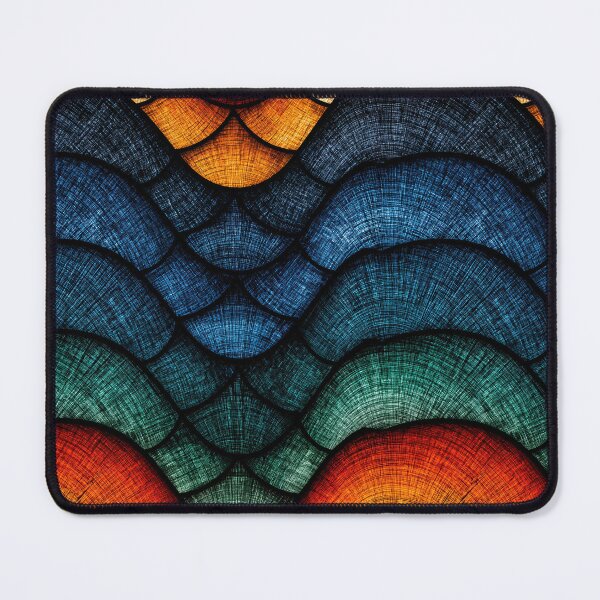 Item preview, Molten Orange and Blue Dragon Hide designed and sold by Piotrek0001.