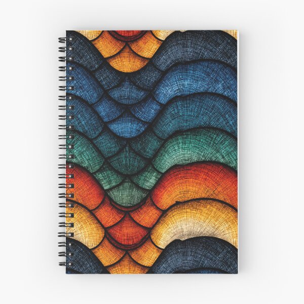 Item preview, Molten Orange and Blue Dragon Hide designed and sold by Piotrek0001.