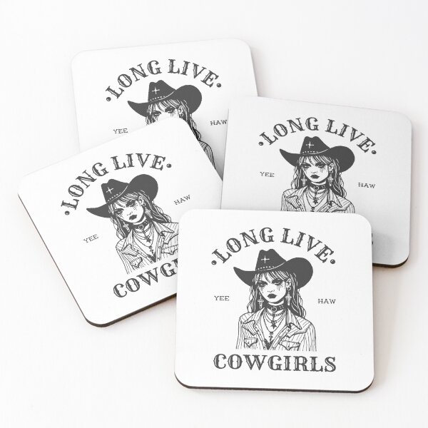 Item preview, Long Live Cowgirls T-Shirt | Vintage Cowgirl Illustration, Western Rodeo Tee designed and sold by DuomoDesign.
