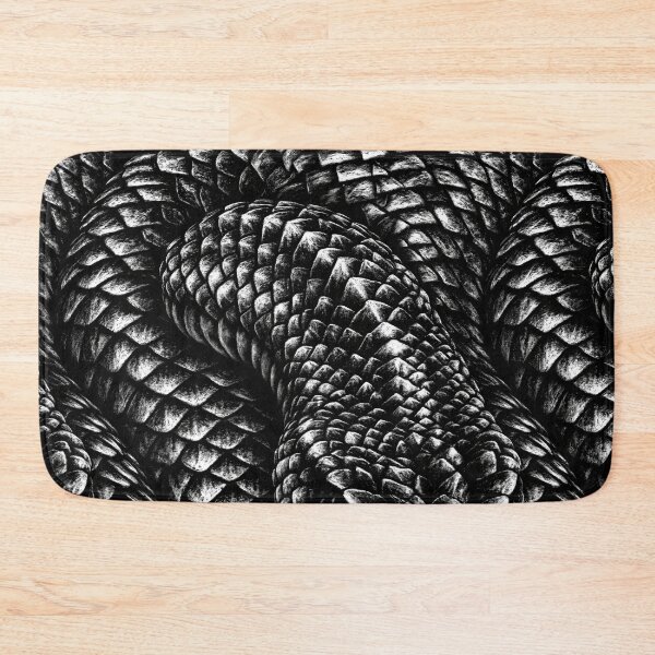 Item preview, Textured Charcoal Sea Creature Skin designed and sold by Piotrek0001.