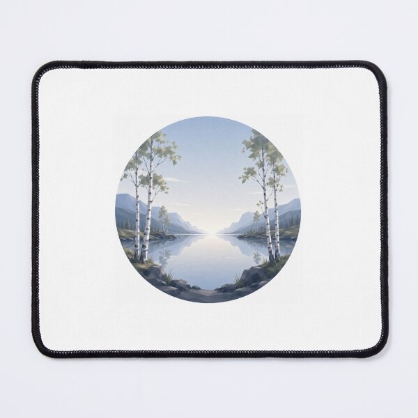 Item preview, Silent Birch Shore designed and sold by Norvian.