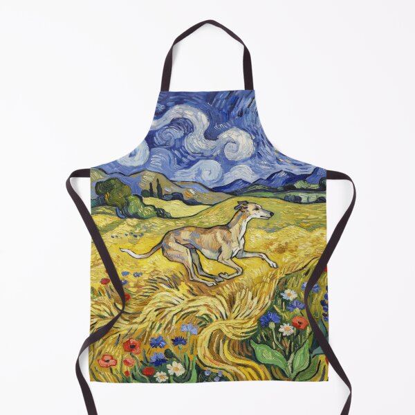 Item preview, Greyhound Van Gogh Dog designed and sold by Petsthetic.