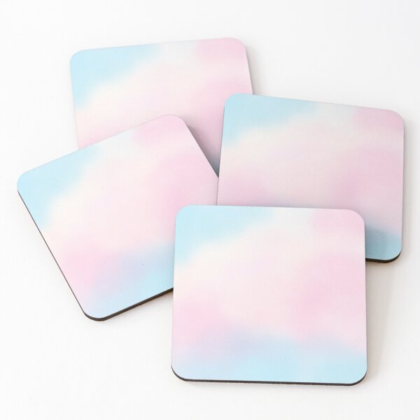 Item preview, Pastel background clouds sticker designed and sold by DesignPMG.