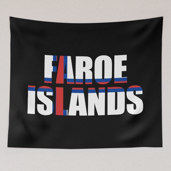 Item preview, Faroe Islands Flag FO designed and sold by shitpostee.