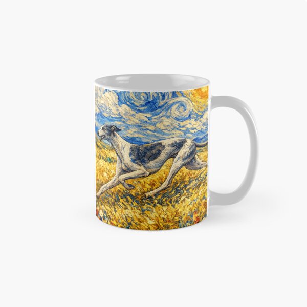 Item preview,  Greyhound Van Gogh Dog designed and sold by Petsthetic.