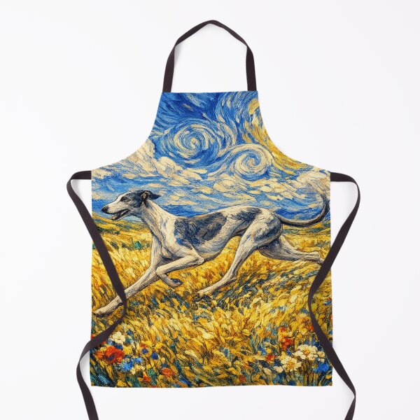 Item preview, Greyhound Van Gogh Dog designed and sold by Petsthetic.