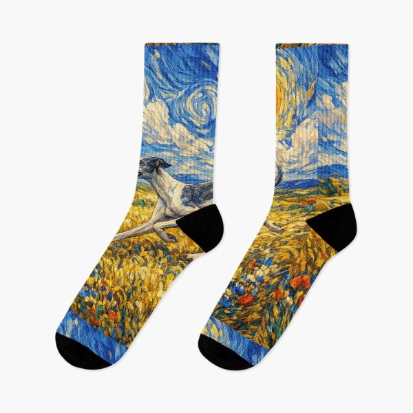 Item preview,  Greyhound Van Gogh Dog designed and sold by Petsthetic.