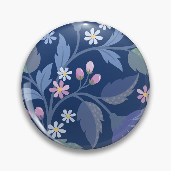 Item preview, Dark blue cute garden sticker designed and sold by DesignPMG.