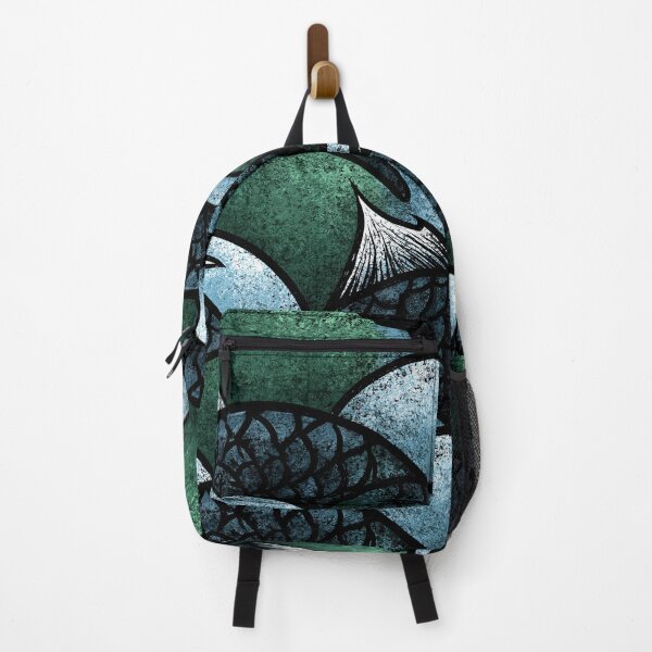 Item preview, Dark Emerald Textured Fish Skin Art designed and sold by Piotrek0001.