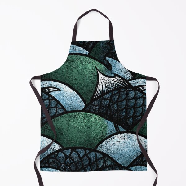 Item preview, Dark Emerald Textured Fish Skin Art designed and sold by Piotrek0001.