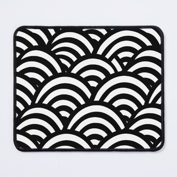 Item preview, Classic Bold Wave Line Art Pattern designed and sold by Piotrek0001.