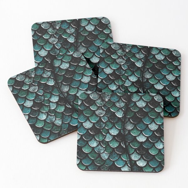 Item preview, Teal Peacock Style Textured Scales designed and sold by Piotrek0001.