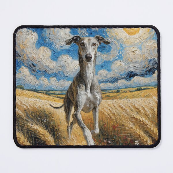Item preview, Greyhound Van Gogh Dog designed and sold by Petsthetic.
