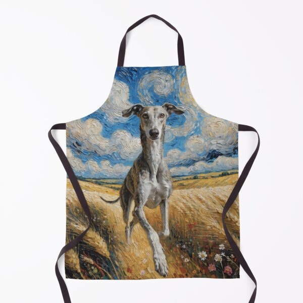 Item preview, Greyhound Van Gogh Dog designed and sold by Petsthetic.
