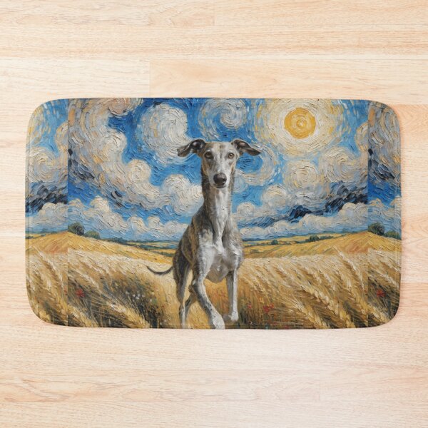 Item preview, Greyhound Van Gogh Dog designed and sold by Petsthetic.
