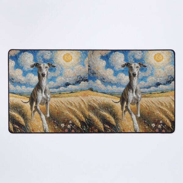Item preview, Greyhound Van Gogh Dog designed and sold by Petsthetic.