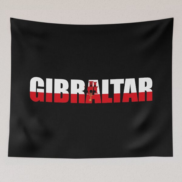 Item preview, Gibraltar Flag GI designed and sold by shitpostee.