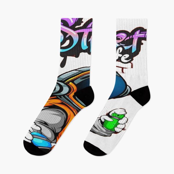 Item preview, The Street Astronaut, Street Art Graffiti Astronaut - "Street Life" with Spray Paint designed and sold by RAYBIL.