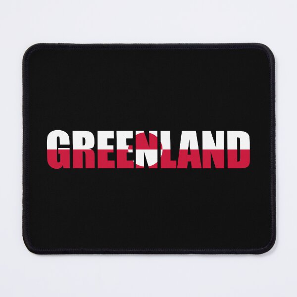 Item preview, Greenland Flag GL designed and sold by shitpostee.