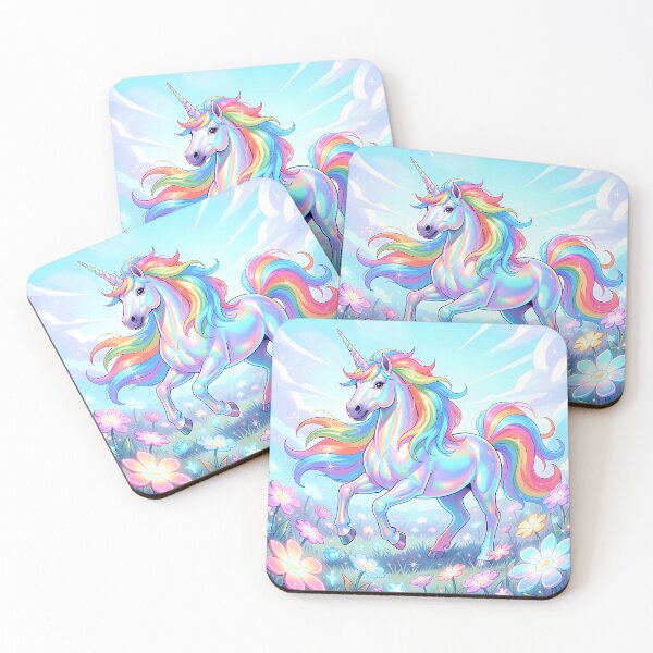 Item preview, Rainbow Sparkles Unicorn designed and sold by Sharon Schwalbe.