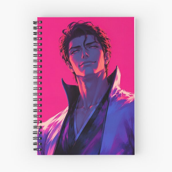 Item preview, Aizen | Neon Crimson Anime Mastermind | Dark Fantasy Warrior | Cyberpunk Digital Art Print designed and sold by Dyan4.