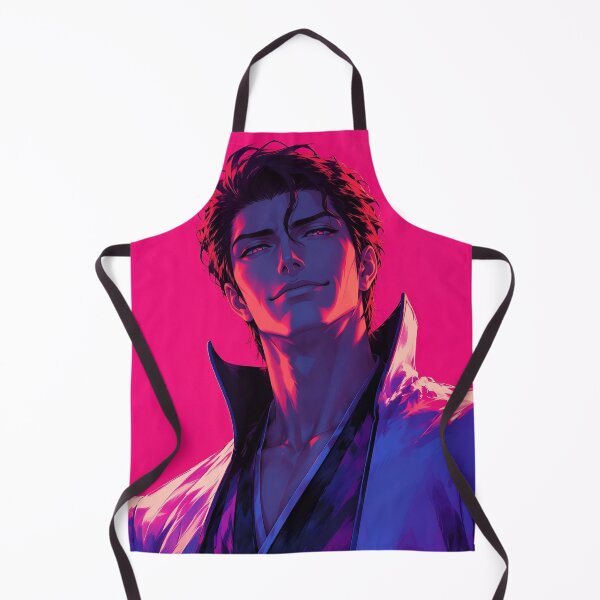 Item preview, Aizen | Neon Crimson Anime Mastermind | Dark Fantasy Warrior | Cyberpunk Digital Art Print designed and sold by Dyan4.