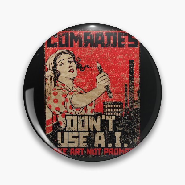 Item preview, comrades don't use ai (ANTI AI) designed and sold by remerasnerdas.