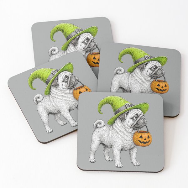 Item preview, Halloween Pug designed and sold by prettykaler.