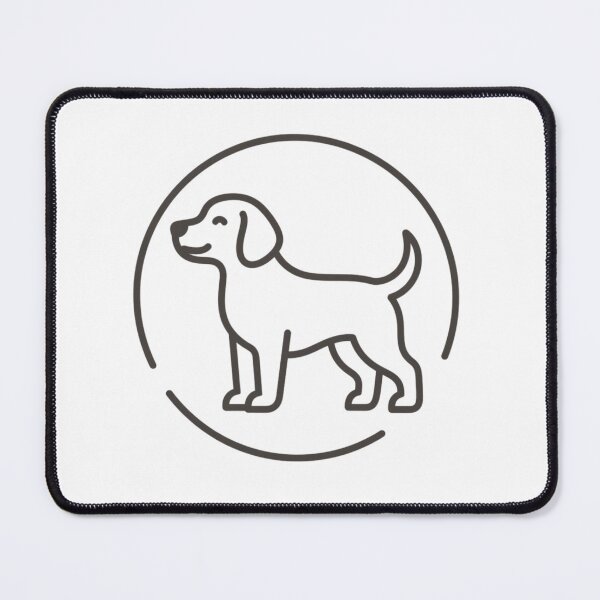 Item preview, Minimalist Dog Line Art – Modern Pet Lover Design designed and sold by Inky Accessories.