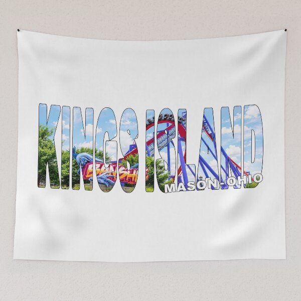 Item preview, KINGS ISLAND Mason Ohio - Banshee Roller Coaster Amusement Park designed and sold by Adam Gormley.