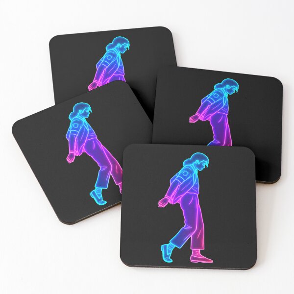 Item preview, Neon Retro Dance Silhouette Glow Art designed and sold by ExploreAura Studio.