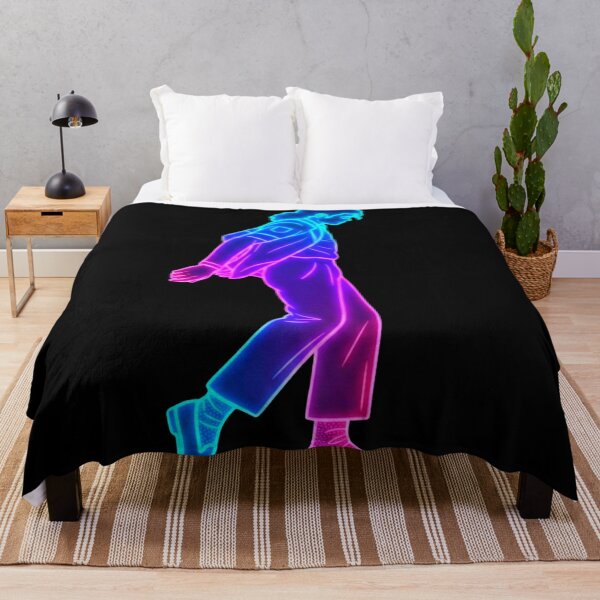 Item preview, Neon Retro Dance Silhouette Glow Art designed and sold by ExploreAura Studio.