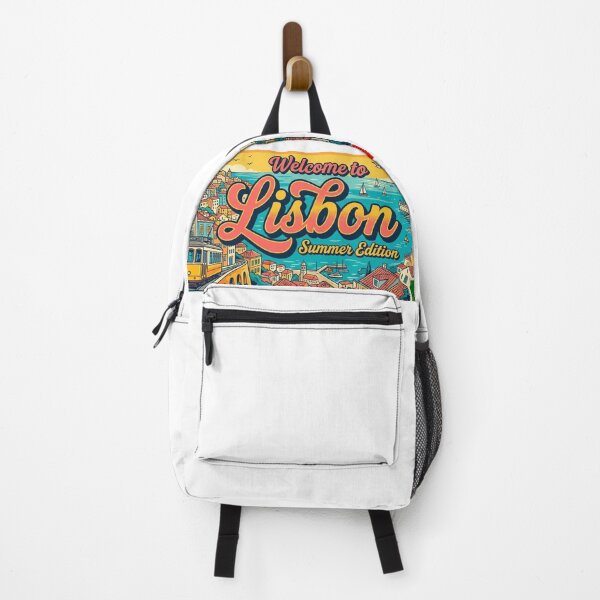 Item preview, Welcome to Lisbon Summer Edition | Retro Portugal Travel Poster Design designed and sold by NewDesignFR.