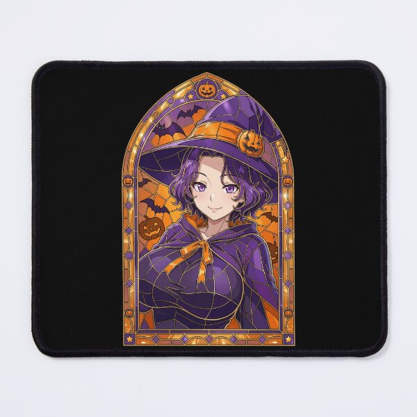 Item preview, Azusa Hamaoka Grand Blue Halloween Stained Glass Witch Charm designed and sold by mildaclairmo.
