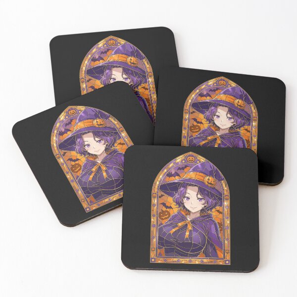 Item preview, Azusa Hamaoka Grand Blue Halloween Stained Glass Witch Charm designed and sold by mildaclairmo.