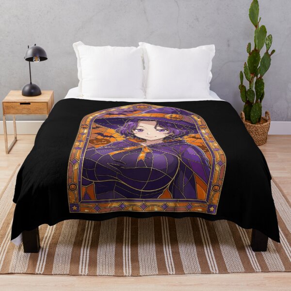 Item preview, Azusa Hamaoka Grand Blue Halloween Stained Glass Witch Charm designed and sold by mildaclairmo.