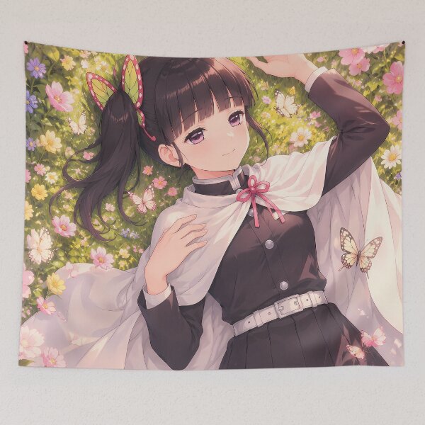 Item preview, Kanao Tsuyuri Demon Slayer Flower Meadow Dream designed and sold by mildaclairmo.