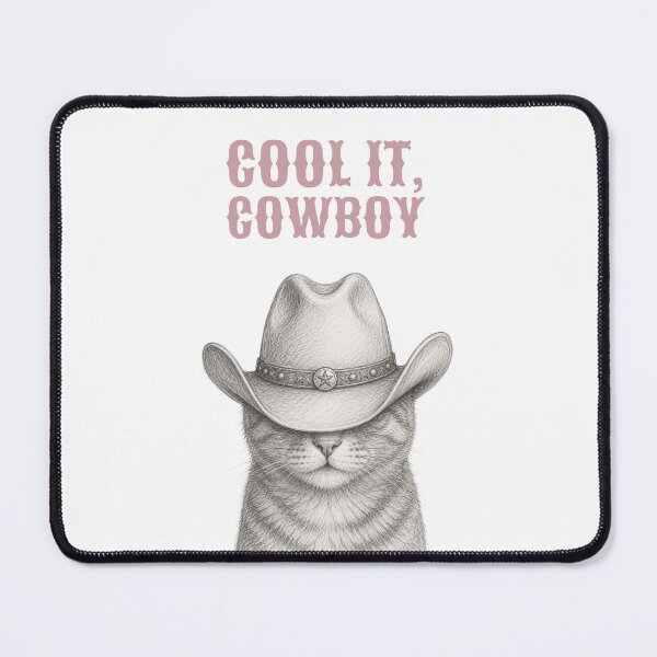 Item preview, Cool it, cowboy (cat) designed and sold by hazywares.
