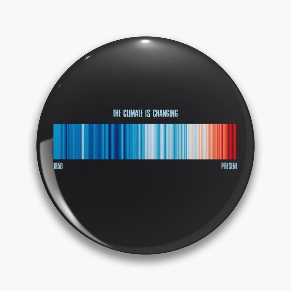 Item preview, Climate Change Stripes - 1850 ~ Present designed and sold by Frank J. Art.